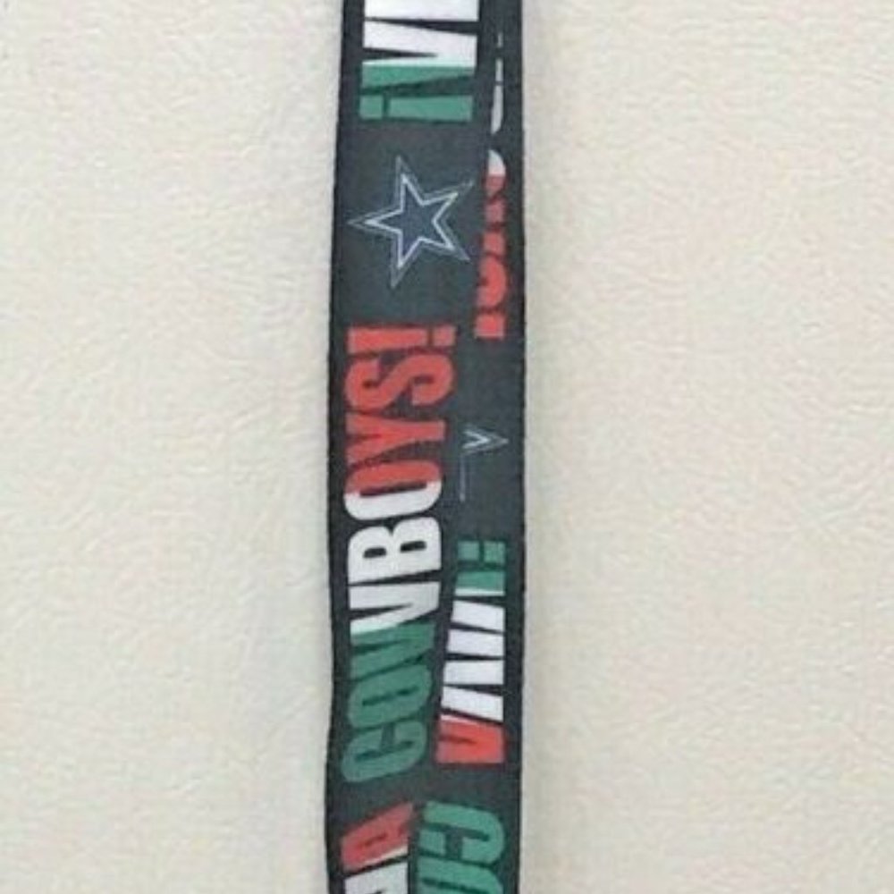 DALLAS COWBOYS LANYARD "VIVA" NFL MEXICO FLAG COLO